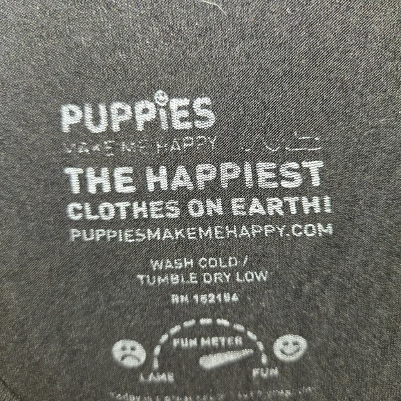 Puppies Make Me Happy Muscle Tank - Picture 4 of 7